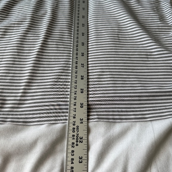 RLX Ralph Lauren Men's Striped Performance Golf Polo Shirt Gray Size Medium PCG - Picture 13 of 15